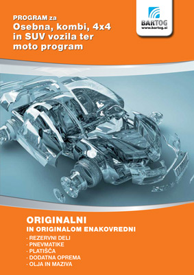 Program za osebna, kombi, 4x4 in SUV vozila ter moto program